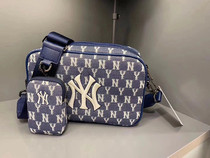 VedirSilvia Korea MLB Yankees Denim crossbody bag camera bag men and women with the same