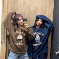 vedirsilvia Korea WHOAU Bear thin velvet sweater