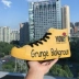 Giày vải Ulzzang giày nam cao triều giúp nhảy đường phố siêu lửa cá tính hip hop graffiti trong đôi giày sang trọng - Plimsolls giày Xtep trung quốc Plimsolls