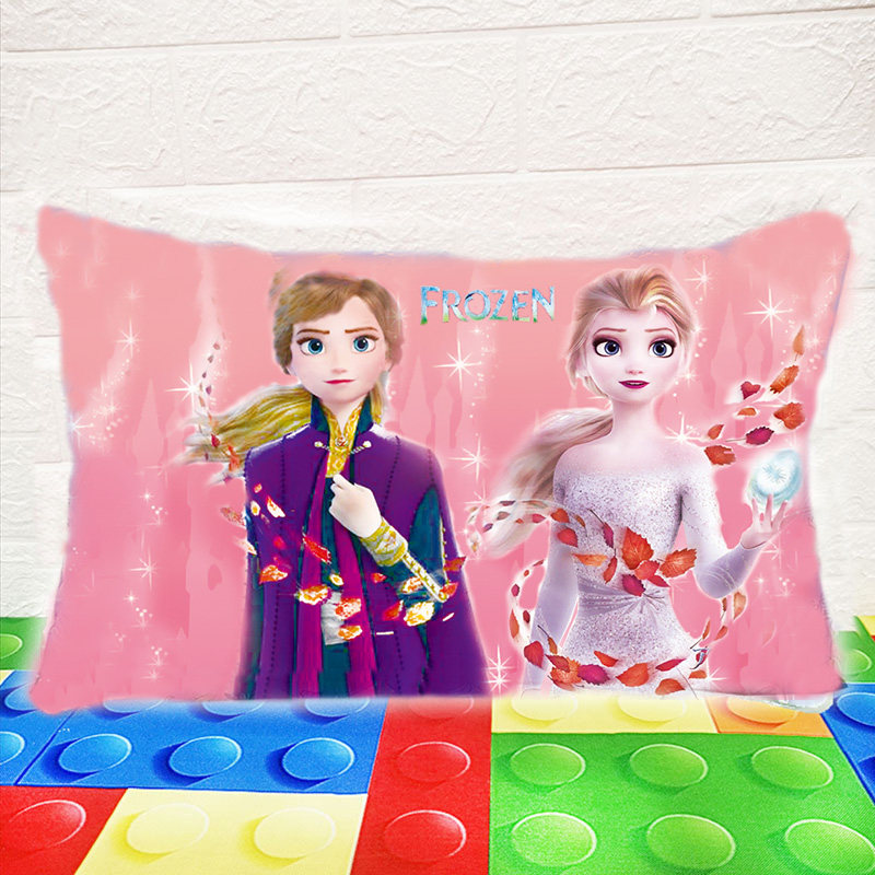 Cartoon Ice Chic Edge Love Tha Ice Princess Girl Child Pillow Pillowcase Student Lunch Break Back Cushion Square