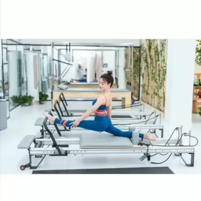 Pilates small white bed private education five-piece core equipment steel frame aluminum alloy core bed steady pedal chair Zen kneading