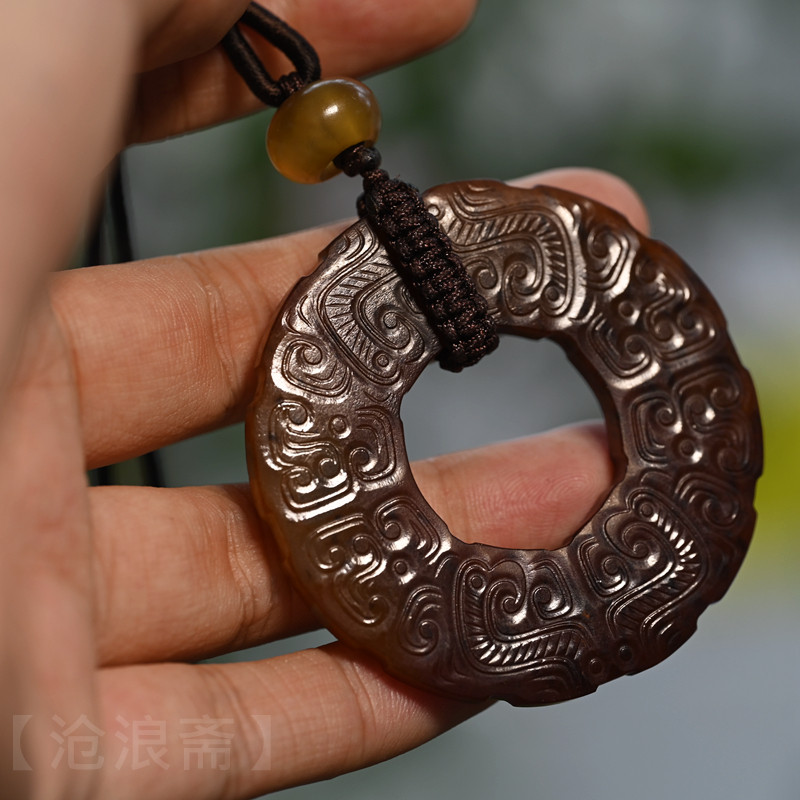 古玉/老玉漢代螭虎螭龍高浮雕透雕和田玉籽料玉璧-淘寶Taobao | 天貓Tmall