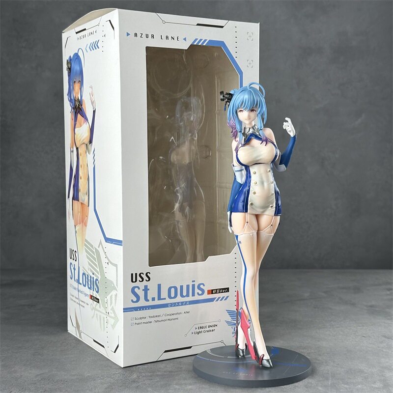 Azur Lane St. Louis Figure Saint Louis Kanmusu Bishoujo Anime Desktop Display Model