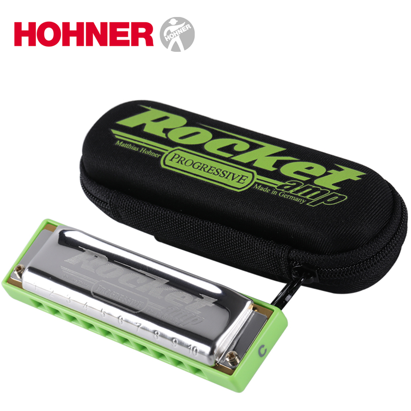 Hohner Germany and imported Bruce Rocket AMP Electroacoustic Edition 10-hole harmonica beginning