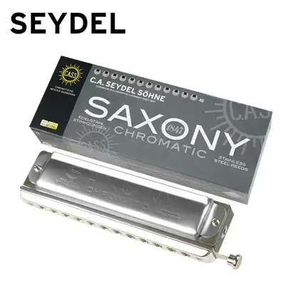 German Seydel stainless steel Reed 12-hole harmonica SAXONY metal grid