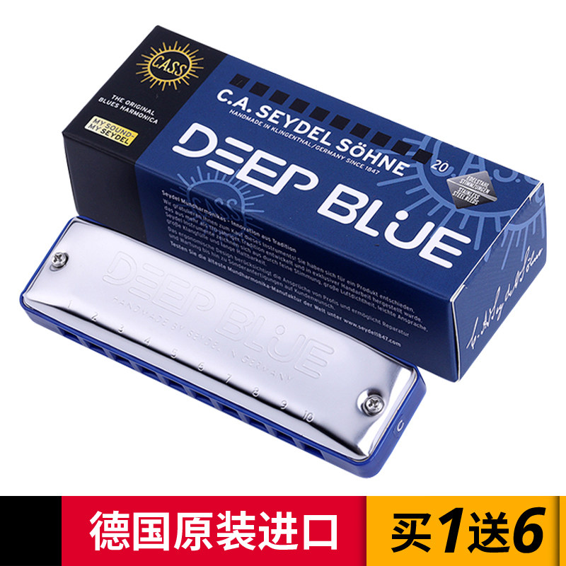 German Seydel Ten Hole Blues Harmonica DB Blues PADDY Beginner Students Advanced Major