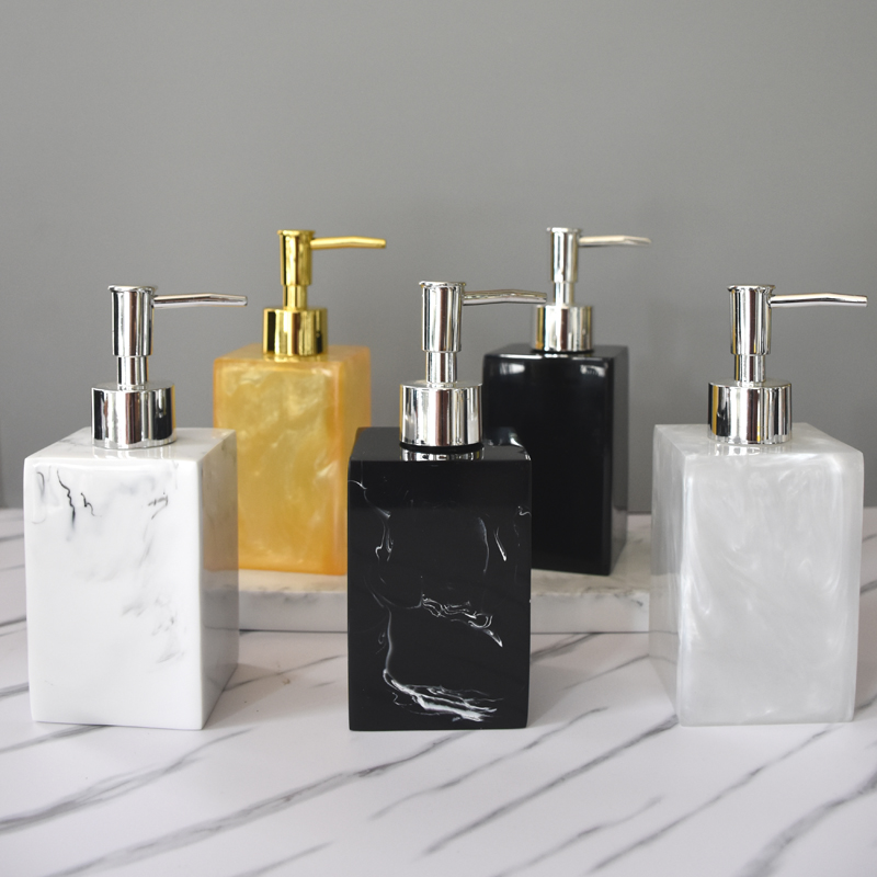 Nordic Marble Tattooine Shampoo Bottle body lotion Bath Lotion Bottle Shampoo Press Bottle Lotion Bottle Soap Liquid Empty Bottle