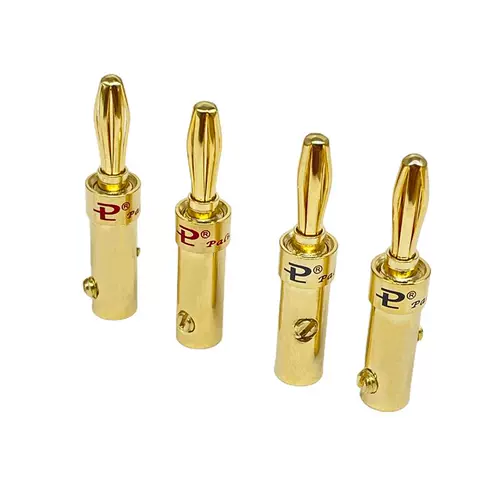 Puce Pure Mopper Gold -Gold -Plug -In -IN Sound Swith Discher Pillar
