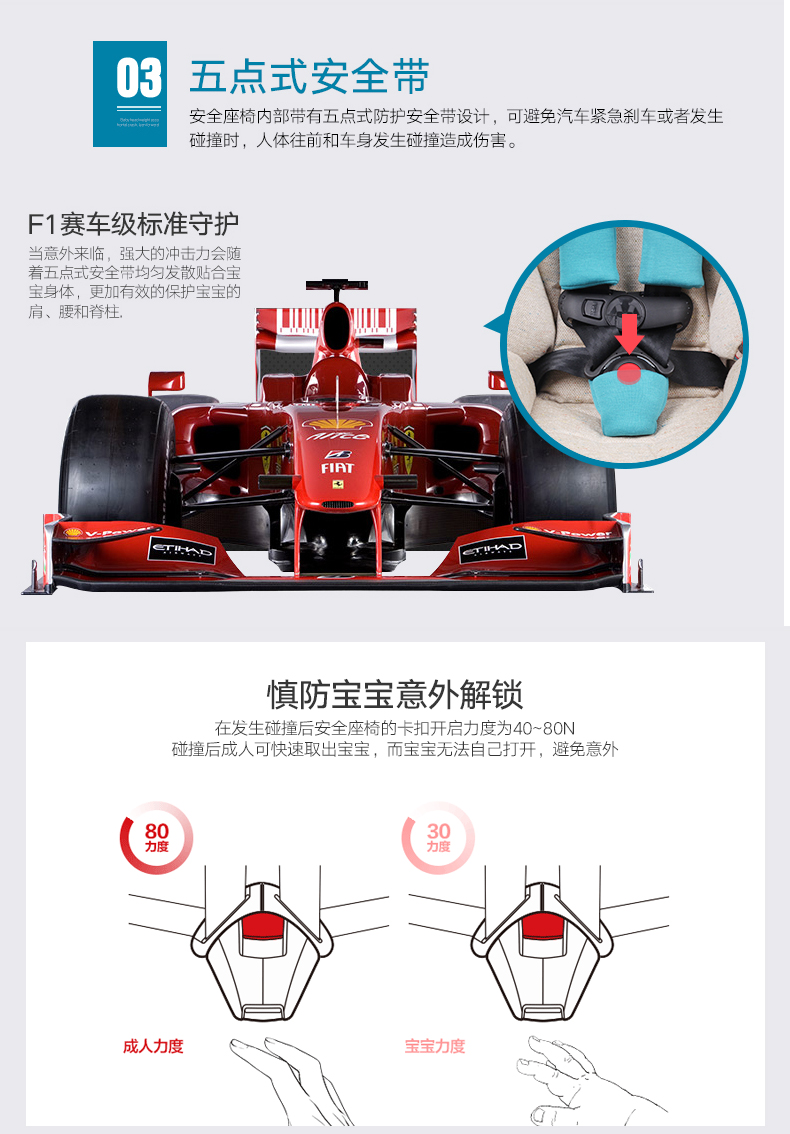 美国原装进口 Maxicosi 迈可适 pria70 儿童安全座 0-7岁 图5