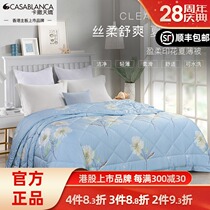 Casablanca Ice Silk Summer cool air Conditioner Quilt Natural plant fiber Quilt Summer thin Quilt Ice Silk cool air conditioner cover Quilt