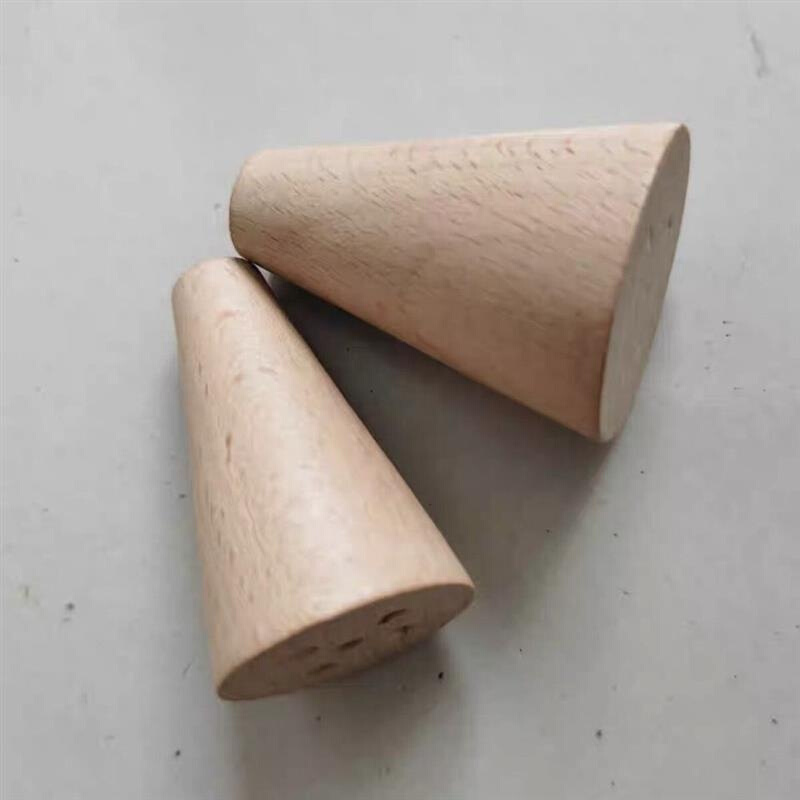 Fabricated hole plug wooden wedge construction PC grouting grouting solid wood round pipe choke plug head formwork marine plugging wood stopper-Taobao