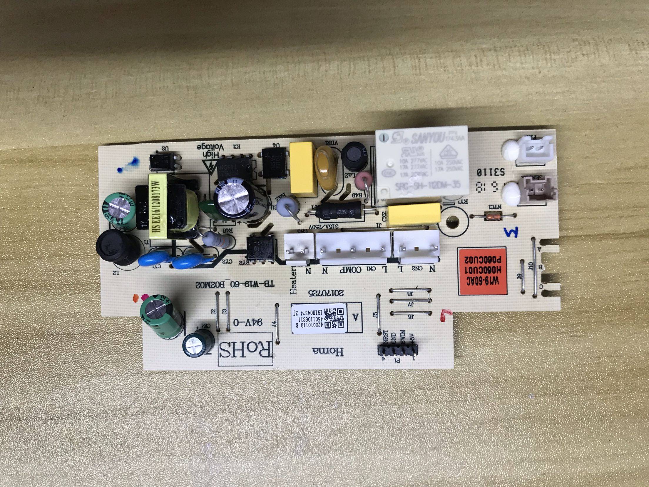 New original Omar refrigerator computer board W19-60AC W19-60 warranty for 1 month