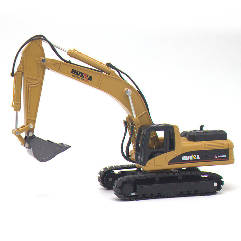 Children's alloy excavator children's engineering vehicle mobs hand excavator crane 3 years old 4 simulation model boy toys