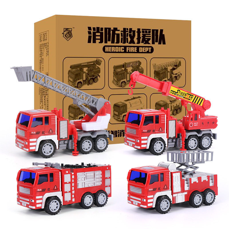 Excavator toy car engineering vehicle suit all kinds of vehicles children's toy boy excavator car crane mixer truck