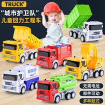 Oversized crane toy set crane crane dump truck truck combination childrens engineering vehicle model boy