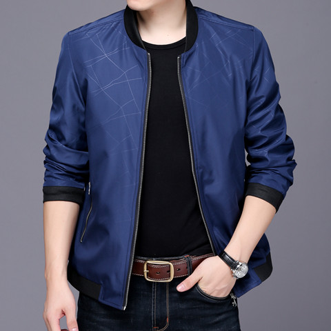 Áo khoác mùa thu 2018 cho nam trung niên cộng với áo nhung dày cho nam trung niên áo khoác nam cao cấp