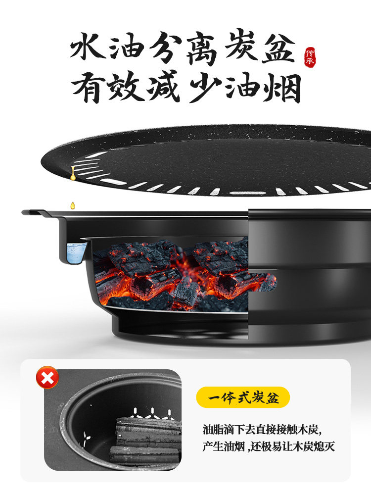 Tea-Making Stove Set with Electric Stove and Grill, Complete Set of Electric Ceramic Stove 2025 New Model, Tabletop Barbecue Stove for Home Use