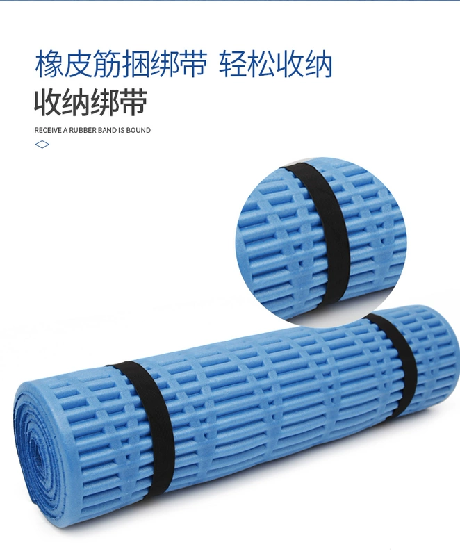 Explorer ngoài trời bạc đặt dày không thấm nước thảm di động gấp bảng lều cắm trại ngủ mat dã ngoại - Thảm chống ẩm / Mat / Gối