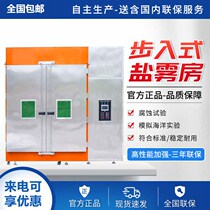 Customized large walk-in salt spray room laboratory constant temperature salt spray test chamber laboratory salt spray test aging room