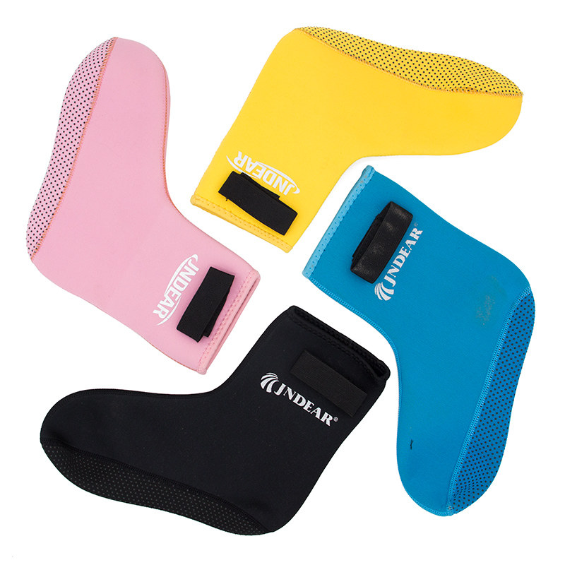 Diving socks snorkeling socks non-slip and scratch resistant socks have velcro 3MM winter swimming socks