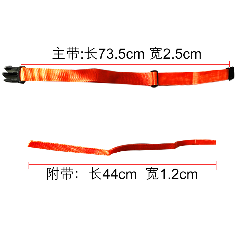 Follow bug belt includes main belt and side