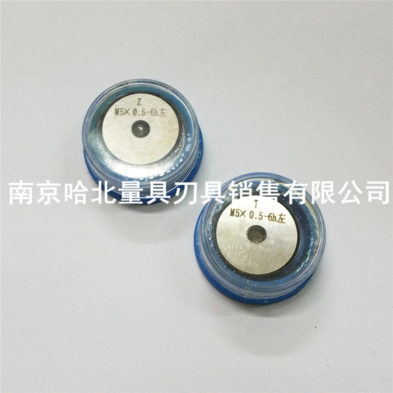 Left tooth left buckle left-hand anti-tooth thread ring gauge M5 M6 M7 M8 M9*1 25*1*0 75*0 5 LH