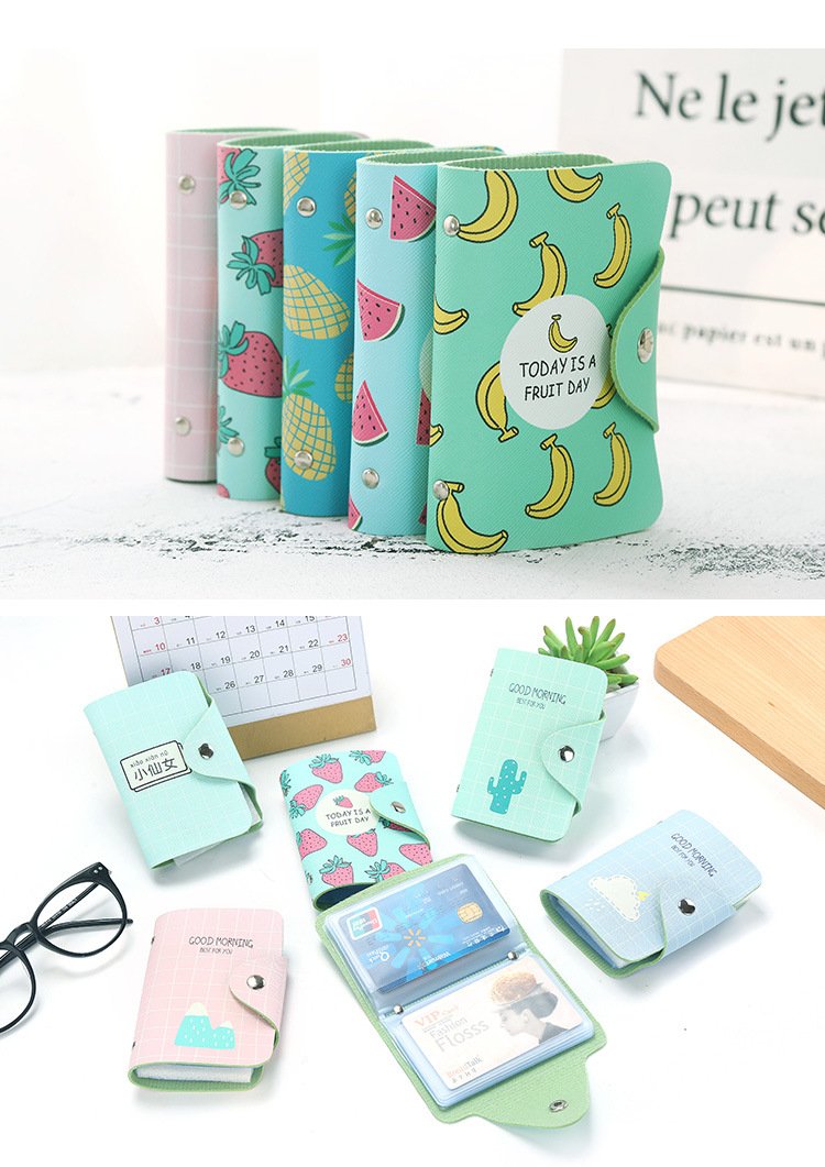 Thời trang thẻ hoạt hình thẻ đa vị trí thẻ bữa ăn thẻ chống thoái hóa bảo vệ thẻ chủ thẻ ngân hàng thẻ kinh doanh thẻ lưu trữ thẻ xe buýt ví đựng thẻ mini