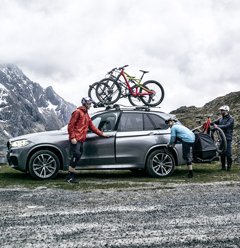 Thule UpRide Upright Xe đạp Thụy Điển Giá nóc xe ô tô - Sửa đổi ô tô 	chổi vệ sinh xe ô tô