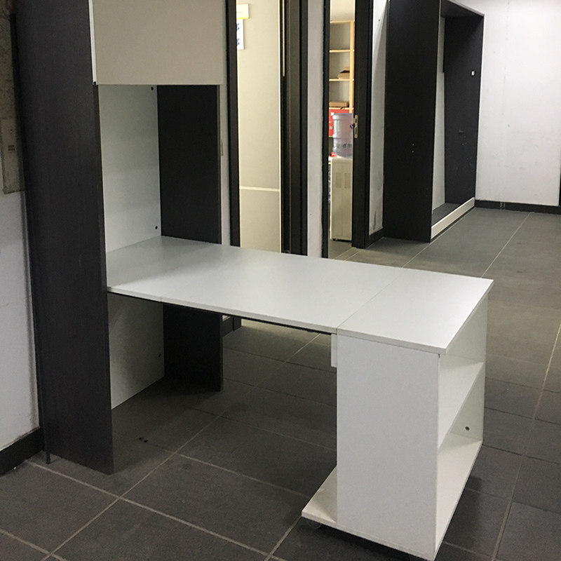 German Sochi concealed folding table folding table folding stool computer desk Hardware drawing bar Integral Cupboard Table Hardware