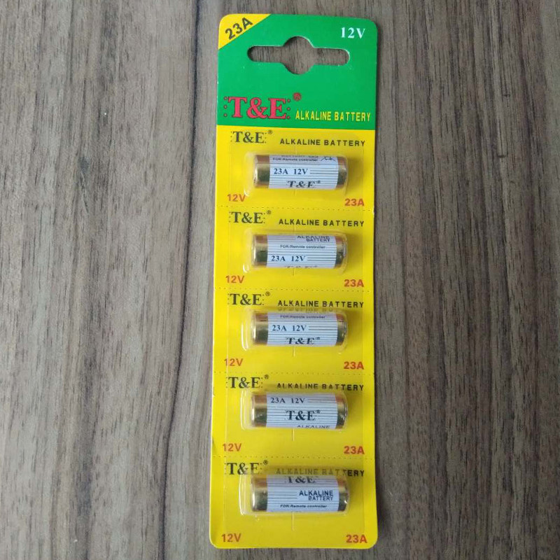 12V23A 12V chandelier burglar-proof remote control lead flasher roll curtain door battery 23A12V five grain