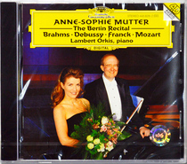 Mutte Berlin Solo Concert Violin Performance Mozart Original CD 4458262