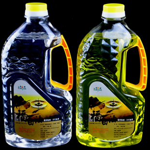 Buddhist supplies Buddha oil Smokeless and environmentally friendly Futian crystal oil 2L long Ming lamp Buddha lamp ghee oil lamp oil for lamp oil