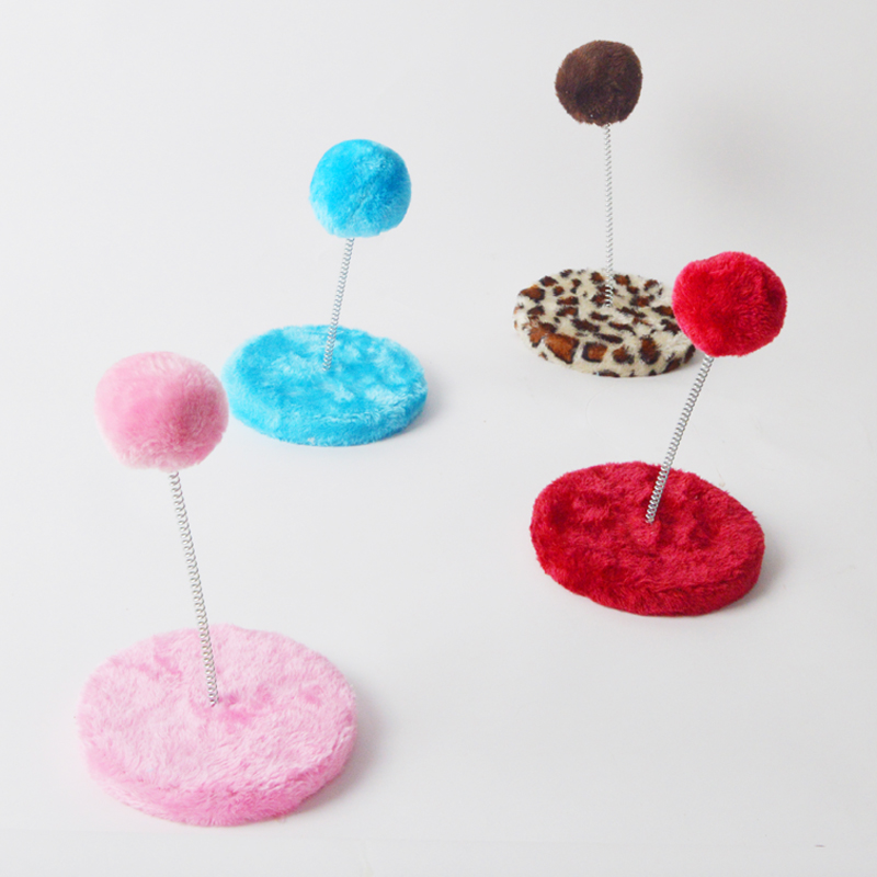 Ball ball spring toys Pet cat toys Cat scratching plate Cat scratching plate Cat scratching table Pet supplies
