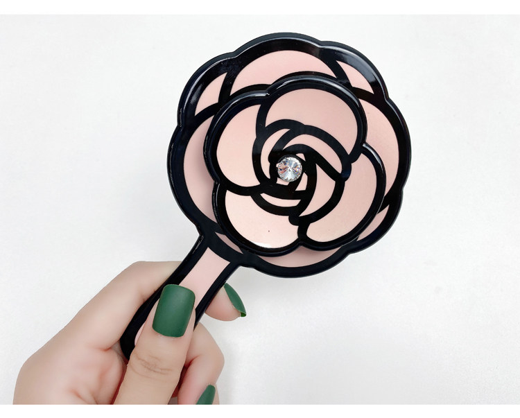 Зеркало 韩国进口grain de beaute饰品甜美粉色花朵小镜子随身镜化妆镜