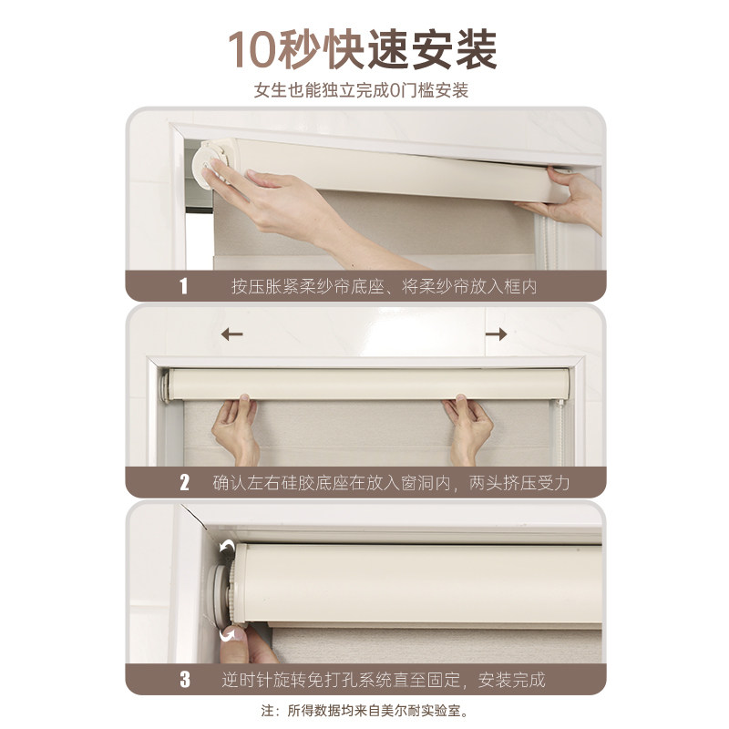 YummyHome柔纱帘卷帘怎么选?办公室/书房/卫生间遮光神器全解析! -定制窗帘-淘宝百科网