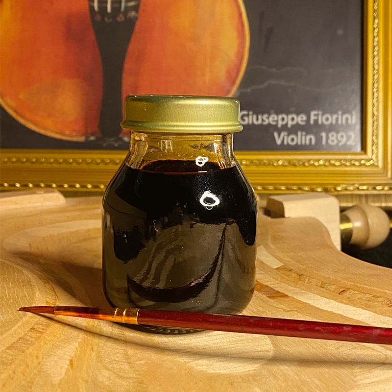 Violin paint, violin making tools, violin paint complementary color, varnish color paint studio toning