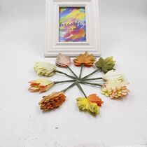 DIY simulation leaf wreath accessories bouquet green leaf planting silk cloth green leaf wedding wreath handmade material