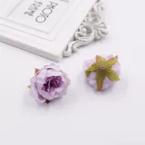 DIY моделирование ретро -европейская стиль элегантная шелковая ткань пиони цветочный бутон поток головы