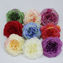 Simulation flower big peony flower DIY shoes hat bag decoration wedding flower wall silk flower living room decoration flower