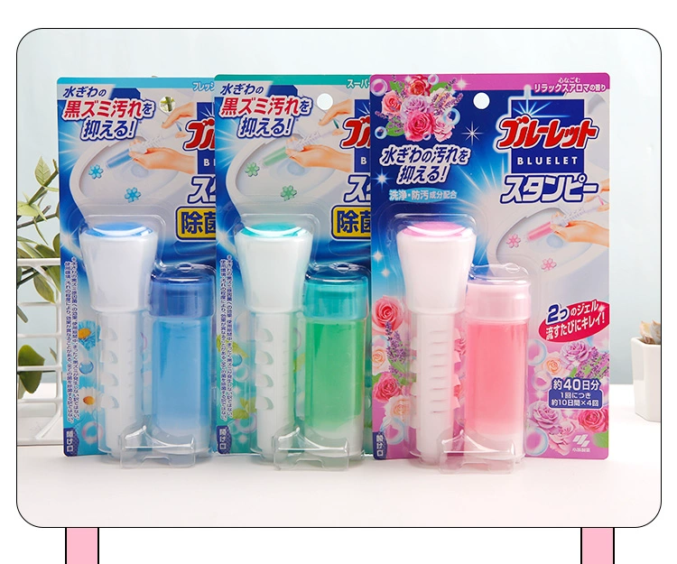 Nhật Bản Kobayashi toilet nhà vệ sinh gel gel Nhà vệ sinh chất khử mùi nhà vệ sinh để khử mùi hoa nhỏ gel - Trang chủ