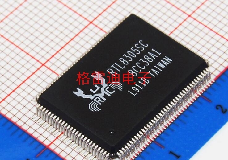 Switch Double MII INTERFACES controller chip with original RTL8305SC-LF single sheet 5 mouth