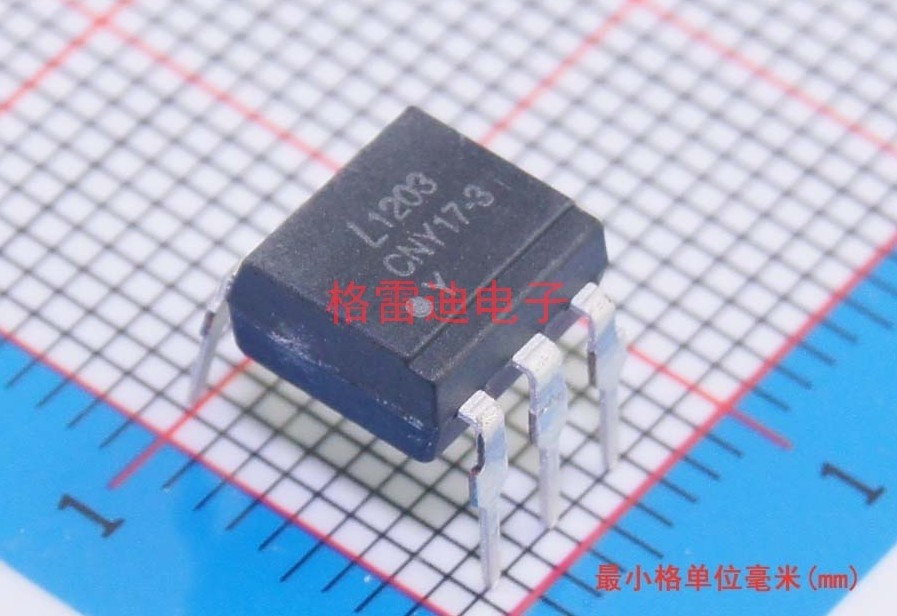 In-line brand new imported original load CNY17F-3 DIP-6 transistors optocoupler isolators