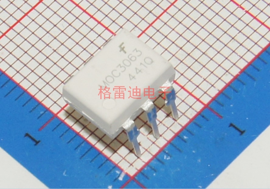 BRAND NEW IMPORT ORIGINAL MOC3063 DIP-6 STRAIGHT INSERTS MOC3063SR2M SEMICONDUCTOR CONTROL RECTIFIER DRIVE PHOTOCOUPLERS