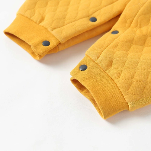 Демисезонный осенний комбинезон для младенца для новорожденных, спальный мешок, пижама, демисезонное боди, удерживающее тепло термобелье, стеганый комплект