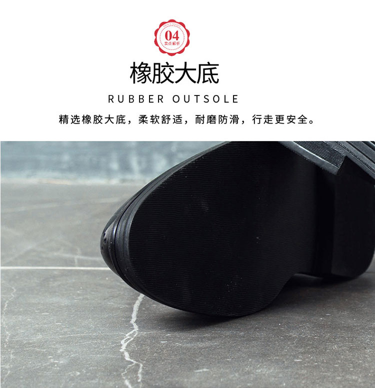 Mùa đông cộng với đôi giày nhung nhung đôi giày thủy triều Brock khắc đôi giày nam mũi nhọn tua rua Phiên bản Anh của Hàn Quốc giày nam lacoste