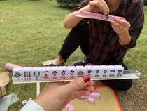 Mahjong Chips Mahjong Ruler Plastic Digital Chip Coin U Type Mahjong Ruler Elementary School Student Points Exchange Reward Coin