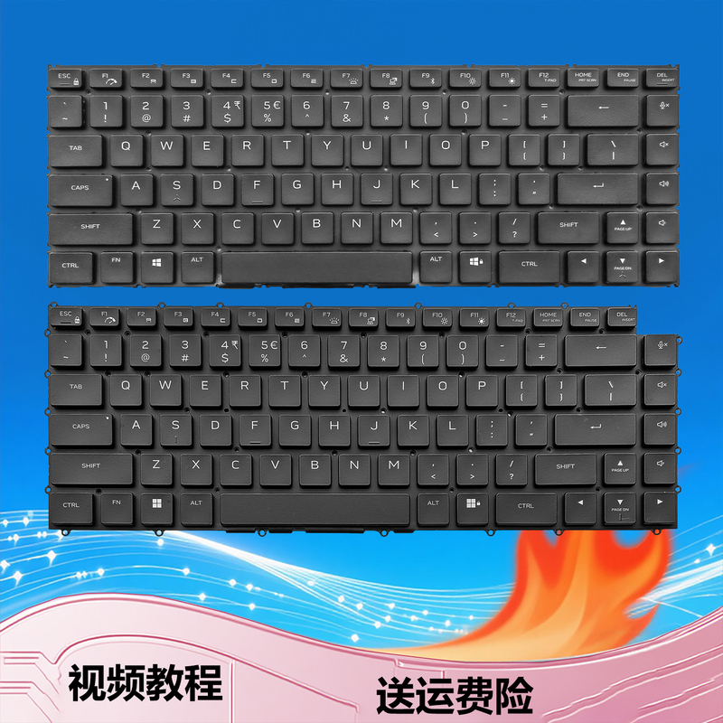 Alienware M16R1/R2 P109F P111F P150G P48E P50E Keyboard