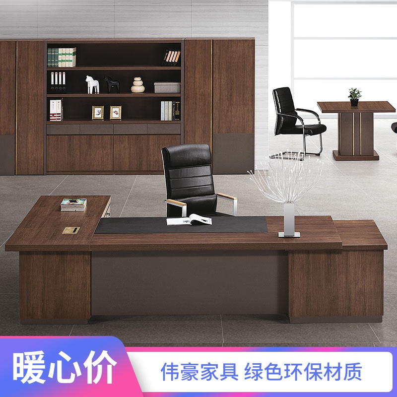 Great luxury furniture 3 2 m boss table presidents table big bandae brief modern 2 8 m managers head desk