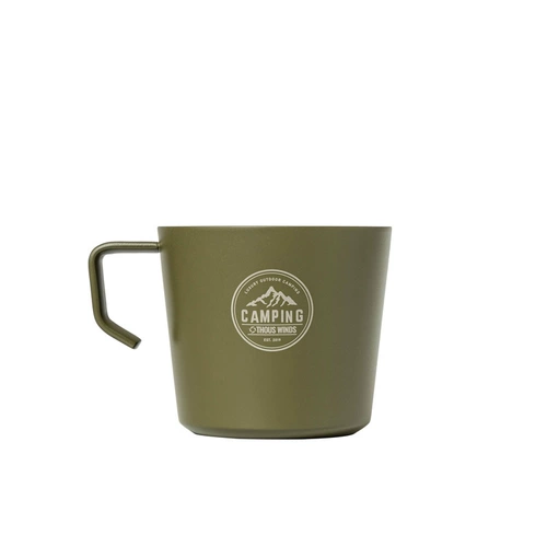 Ретро термос для кемпинга из нержавеющей стали, чайная чашка, защита от ожогов