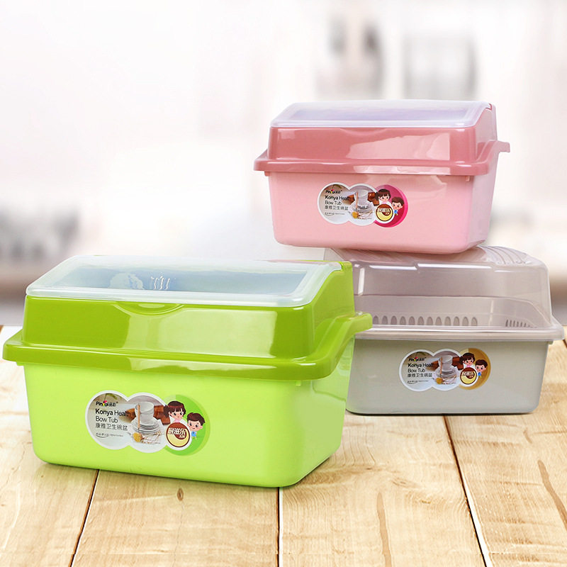 Special Size Bowl Tray Cabinet Plastic Bowl Rack Kitchen Discharge Bowl Chopstick Containing cutlery Cutlery Bowls Chopsticks Containing shelf